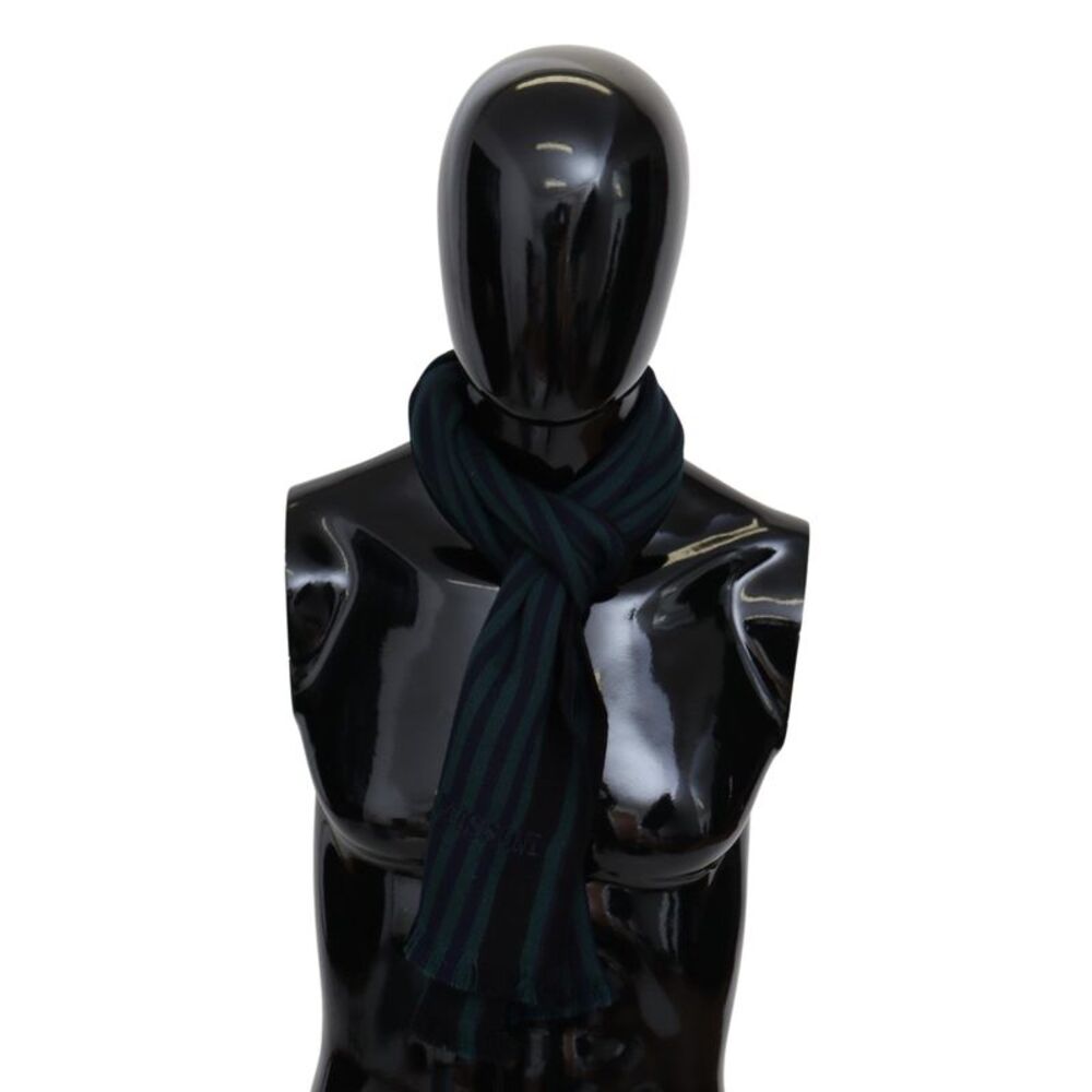 Missoni Multicolor Striped Wool Unisex Neck Wrap Men's Shawl